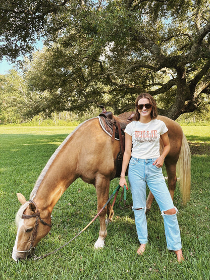 Willie Nelson Baby Tee