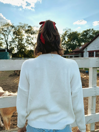 American Flag Sweater