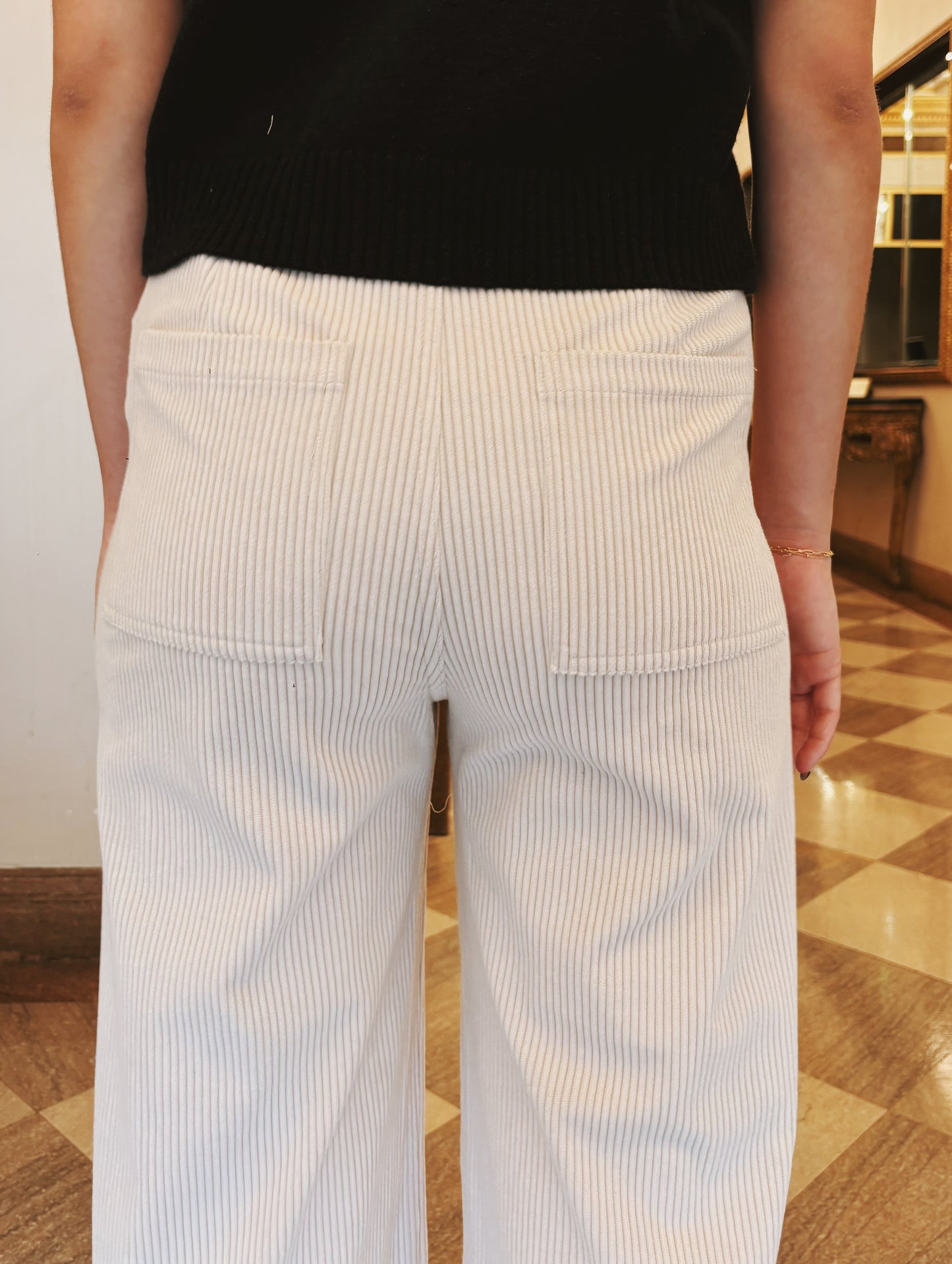 Corduroy with Front Pocket Pants