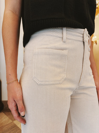 Corduroy with Front Pocket Pants